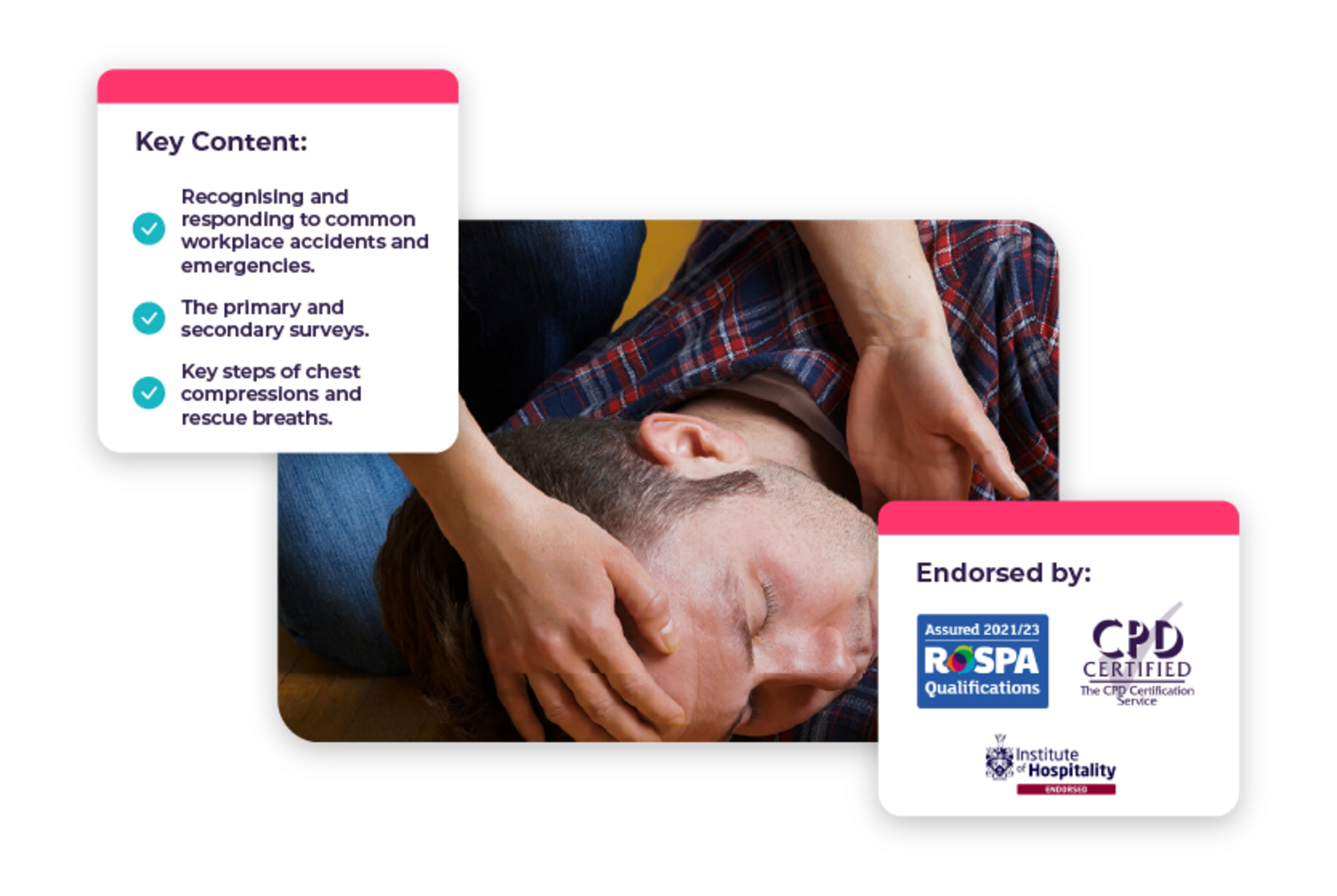 First Aid Awareness training for hospitality
