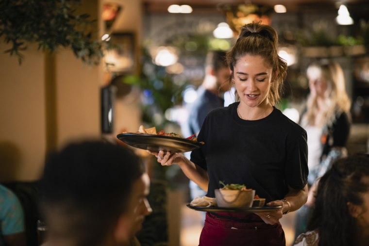 restaurant waitress