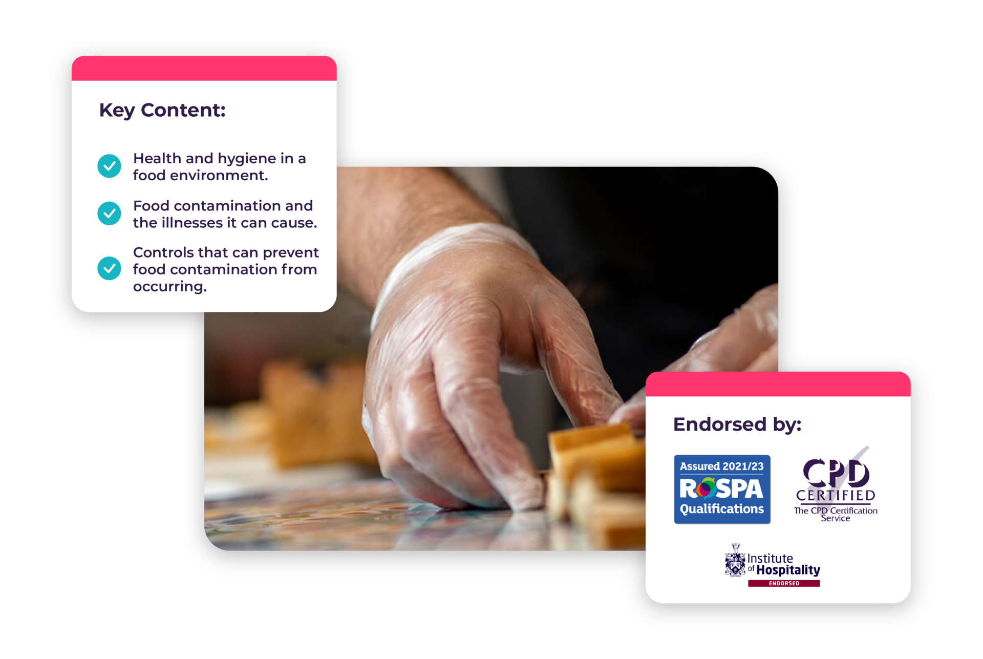 food safety learning for front-of-house or occasional food handlers