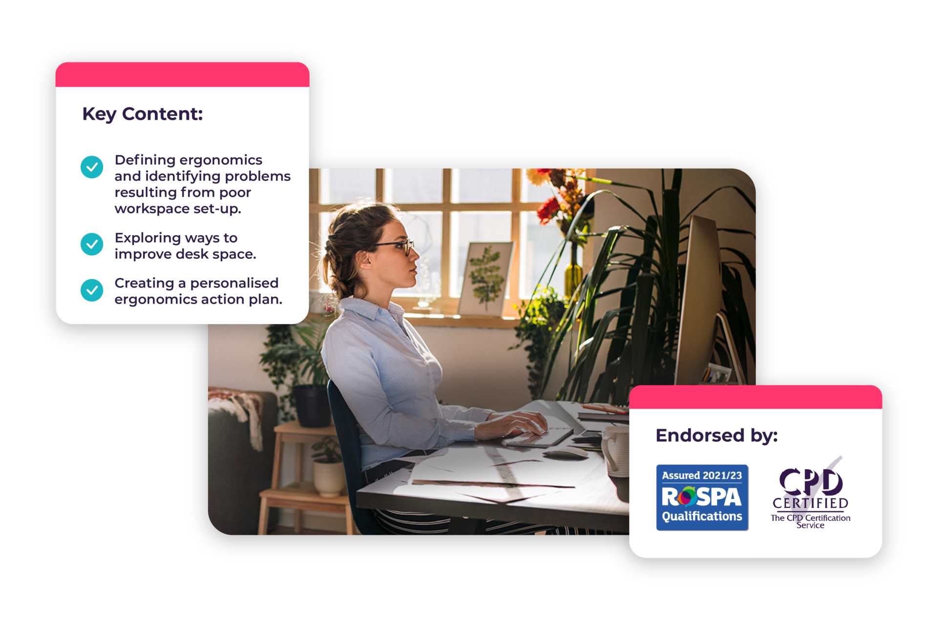 Desk Space Ergonomics training for hospitality