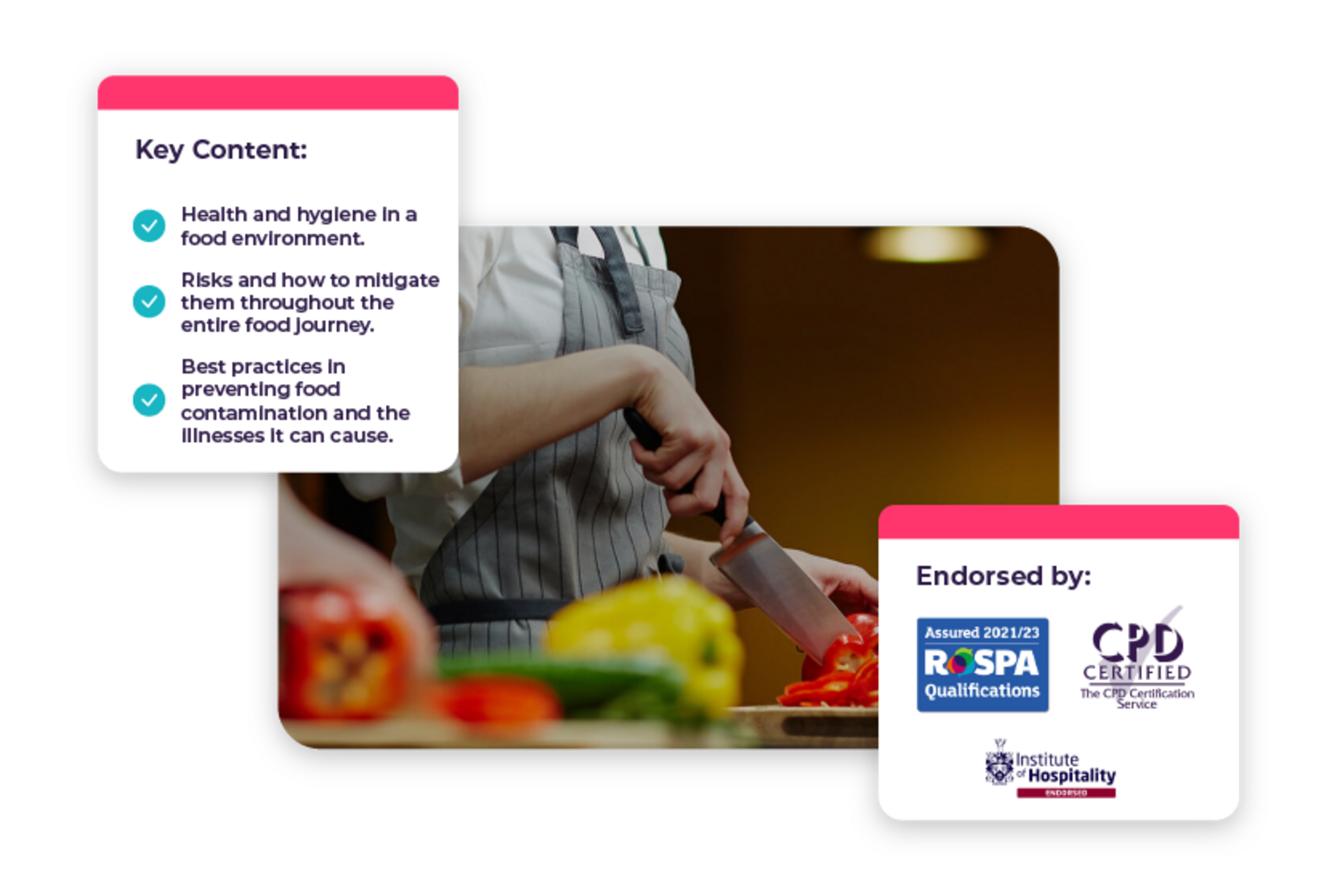 food safety learning for kitchen staff