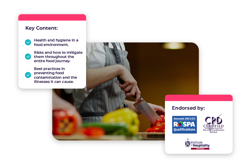 food safety learning for kitchen staff