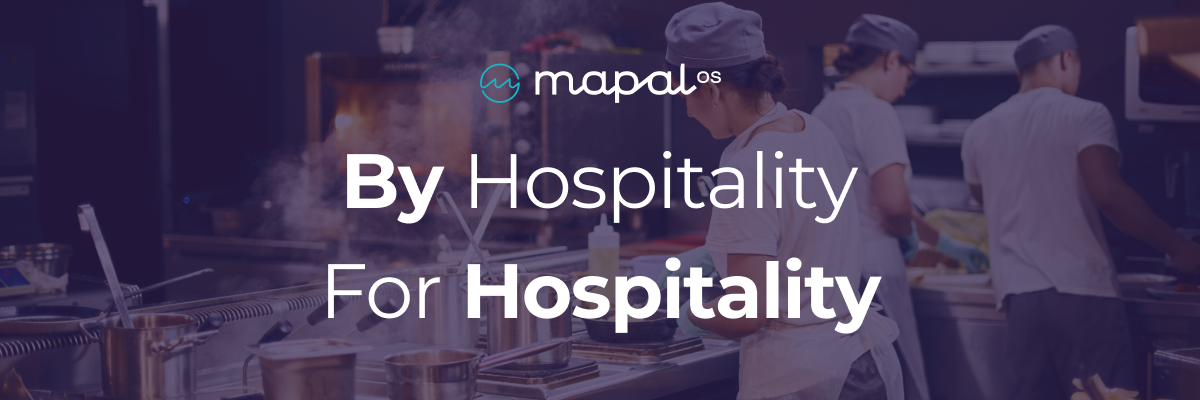 by hospitality for hospitality pink background - Flow Learning & MAPAL OS slogan - thank you page