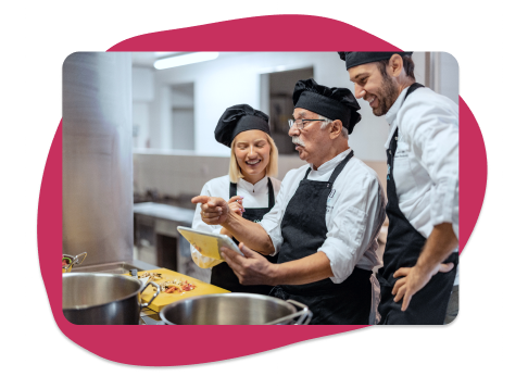 Hospitality kitchen learning resources