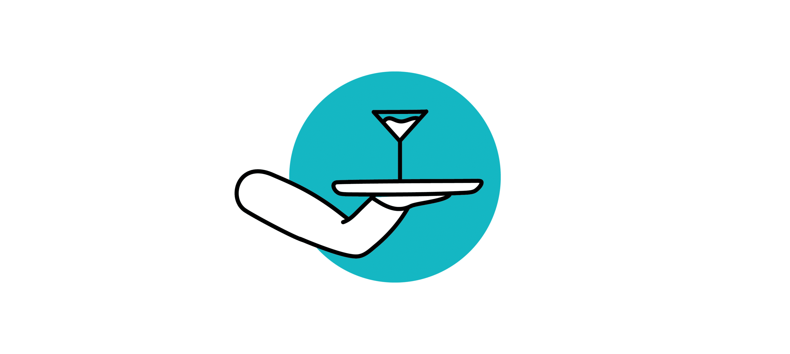 Drink service graphic