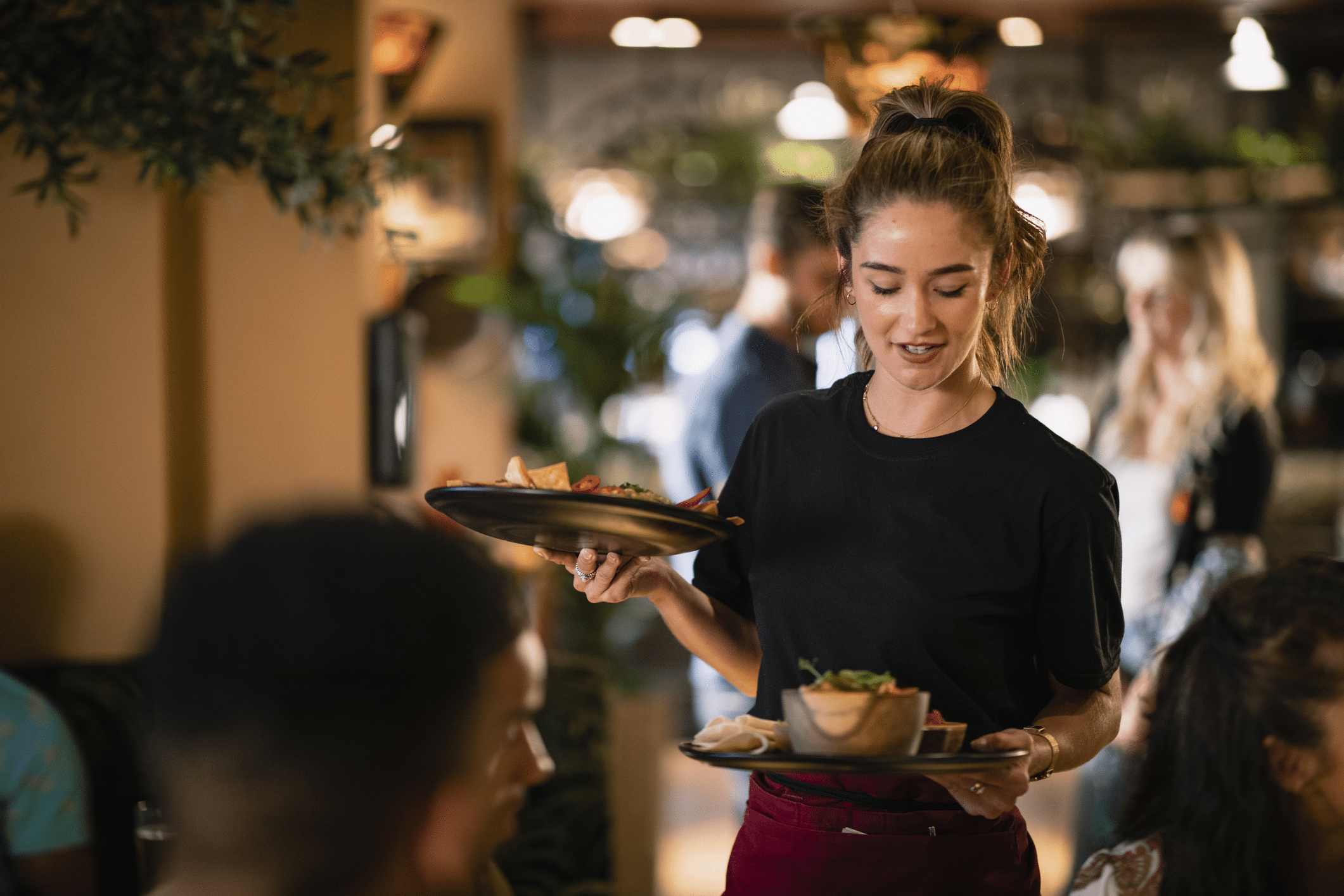 restaurant waitress